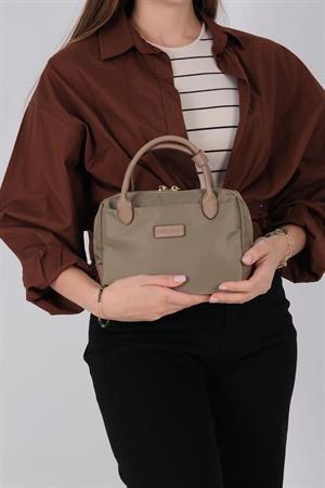 Silver & Polo 1224 Kadın El Çantası Yeşil-Kum