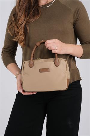 Silver & Polo 1224 Kadın El Çantası Vizon-Camel