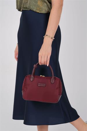 Silver & Polo 1224 Kadın El Çantası Bordo