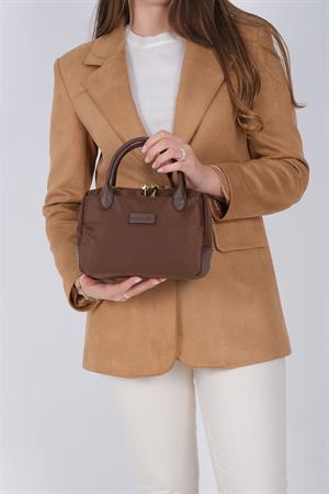 Silver & Polo 1224 Kadın El Çantası Kahve