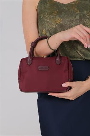 Silver & Polo 1224 Kadın El Çantası Bordo