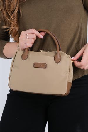 Silver & Polo 1224 Kadın El Çantası Vizon-Camel