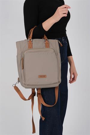 Silver & Polo 1226 Kadın El Çantası Yeşil-Taba