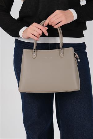Silver & Polo 1233 Kadın El Çantası Vizon