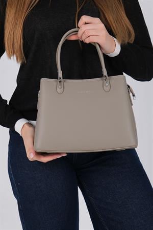 Silver & Polo 1233 Kadın El Çantası Vizon