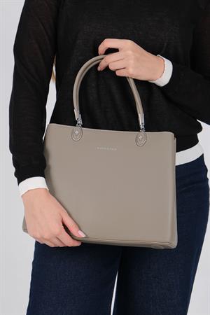 Silver & Polo 1234 Kadın El Çantası Vizon