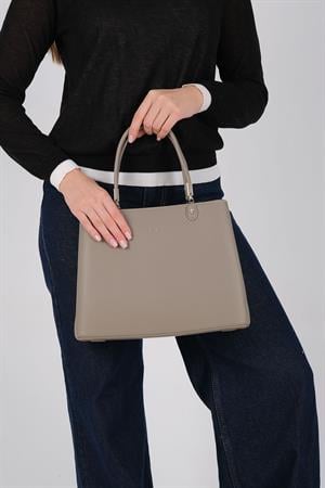 Silver & Polo 1234 Kadın El Çantası Vizon