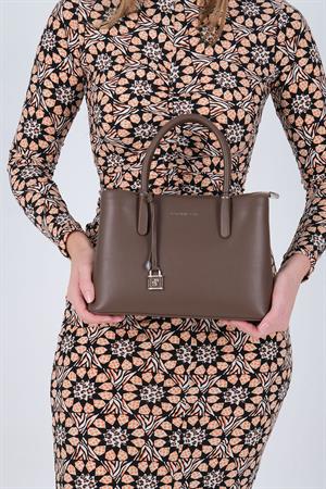 Silver & Polo 1235 Kadın El Çantası Kahve