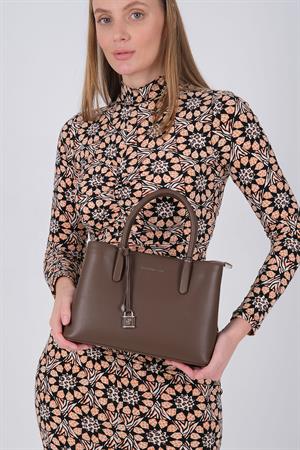 Silver & Polo 1235 Kadın El Çantası Kahve