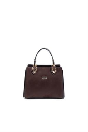 Silver & Polo SP1133 Kadın El Çantası Kahve