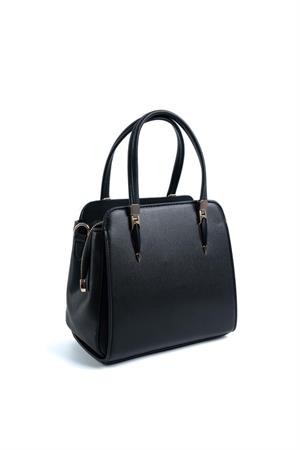 Silver & Polo SP1136 Kadın El Çantası Siyah-Siyah