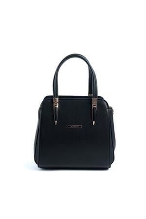 Silver & Polo SP1136 Kadın El Çantası Siyah-Siyah