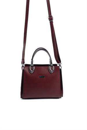 Silver & Polo SP1133 Kadın El Çantası Bordo