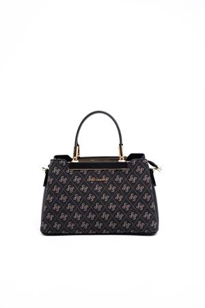 Silver & Polo SP913 Kadın El Çantası Füme-Siyah