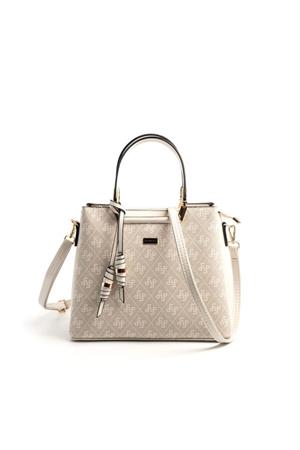 Silver & Polo SP969 Kadın El Çantası Taş-Kemik
