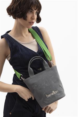 United Benetton BNT1619 El Çantası Gri