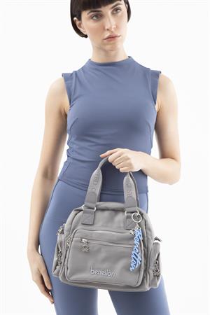 United Benetton BNT1481 El Çantası Gri