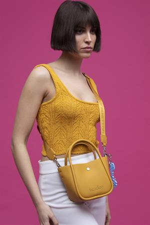 United Benetton BNT1511 El Çantası Sarı