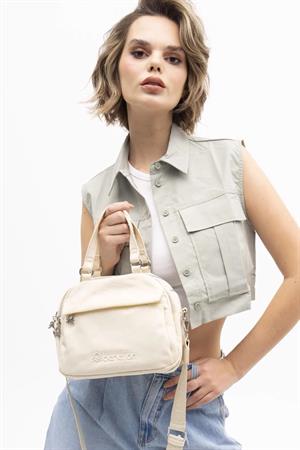 United Benetton BNT1193 El Çantası Bej