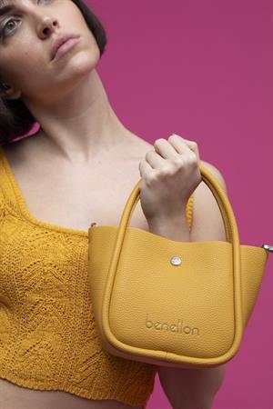 United Benetton BNT1511 El Çantası Sarı