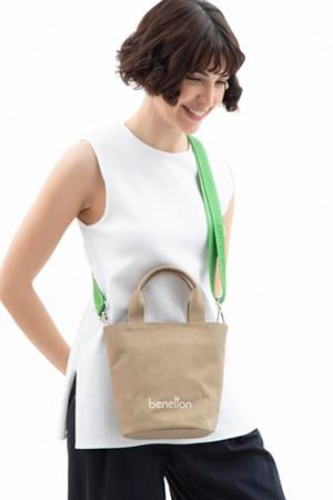United Benetton BNT1619 El Çantası Hardal