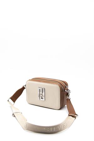 Silver & Polo SP1078 Kadın Çapraz Çanta Bej-A.Taba
