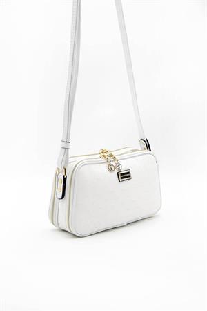 Silver & Polo SP899 Kadın Çapraz Çanta Beyaz