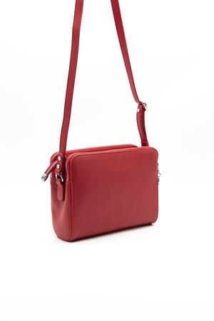 Silver & Polo SP1076 Kadın Çapraz Çanta Kırmızı