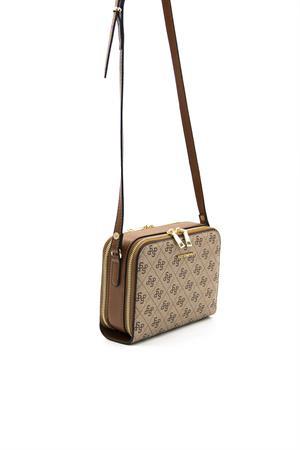 Silver & Polo SP888 Kadın Çapraz Çanta Koyu Bej-Taba