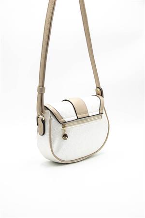 Silver & Polo SP1099 Kadın Çapraz Çanta Sedef-S.Nut