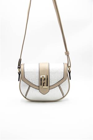 Silver & Polo SP1099 Kadın Çapraz Çanta Sedef-S.Nut