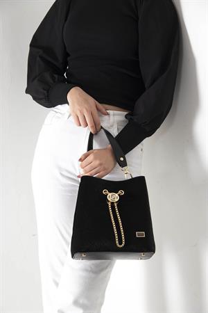 Silver & Polo SP967 Kadın Çapraz Çanta Siyah