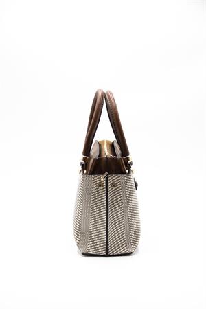 Silver & Polo SP826 Kadın El Çantası Bej-Taba