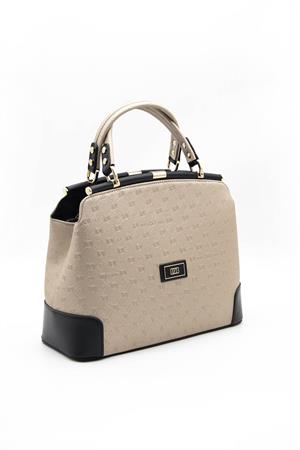 Silver & Polo SP706 Kadın El Çantası Nut-Siyah