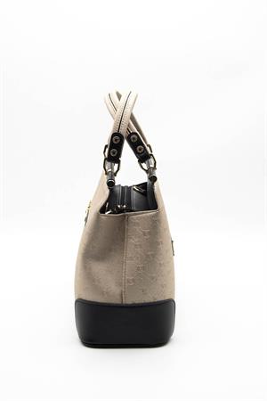 Silver & Polo SP706 Kadın El Çantası Nut-Siyah