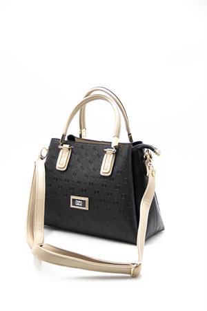 Silver & Polo SP1082 Kadın El Çantası Siyah-S.Nut