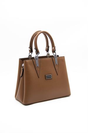 Silver & Polo SP1081 Kadın El Çantası Taba