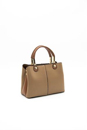 Silver & Polo SP1109 Kadın El Çantası Vizon-Taba