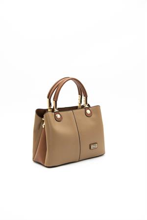 Silver & Polo SP1109 Kadın El Çantası Vizon-Taba
