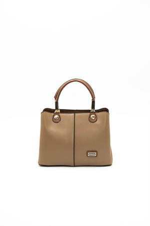 Silver & Polo SP1109 Kadın El Çantası Vizon-Taba