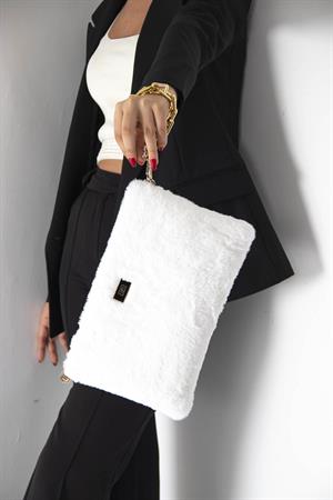Silver & Polo SP1034 Kadın Portföy & Clutch Beyaz