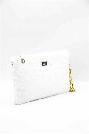 Silver & Polo SP1034 Kadın Portföy & Clutch Beyaz