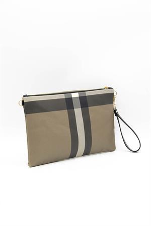 Silver & Polo SP1034 Kadın Portföy & Clutch Kahve-Siyah