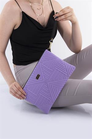 Silver & Polo SP1034 Kadın Portföy & Clutch Lila