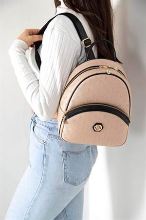 Silver & Polo SP945 Kadın Sırt Çantası Nut-Siyah