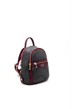 Silver & Polo SP983 Kadın Sırt Çantası Siyah-Bordo