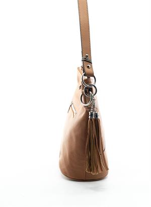 Jacquline IM496 Omuz Çantası Taba