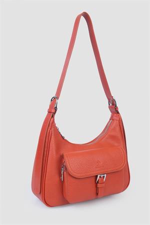 Jacquline IM574 Omuz Çantası Coral
