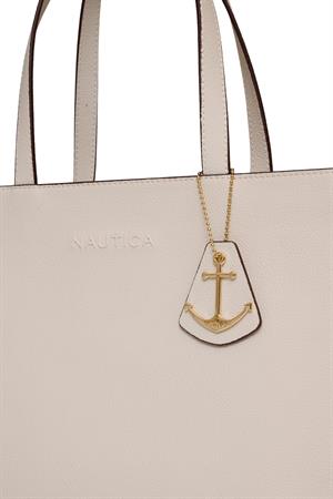 Nautica CN7112T Omuz Çantası Ekru