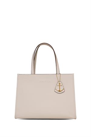 Nautica CN7112T Omuz Çantası Ekru